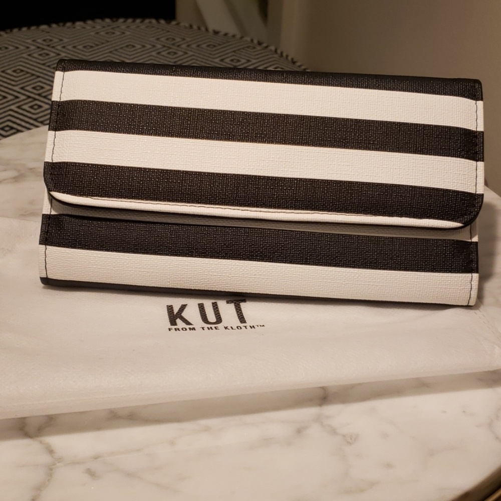 Kut from the Kloth Slim Striped Wallet